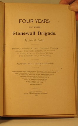 Four Years in the Stonewall Brigade,