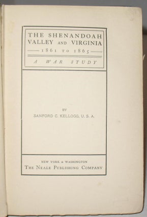 The Shenandoah Valley and Virginia, 1861-1865: A War Study.
