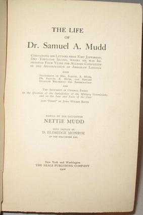 The Life of Dr. Samuel A. Mudd