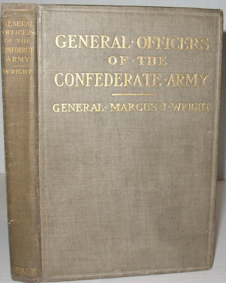 Item #317 General Officers of the Confederate Army. General Marcus Wright, CSA.