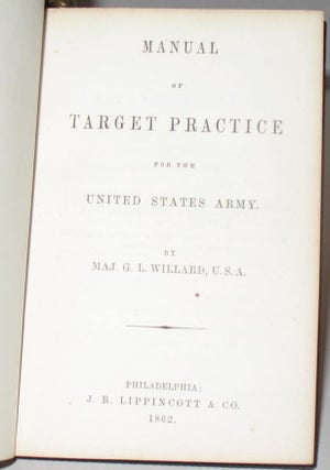 Manual of Target Practice for the United States Army.