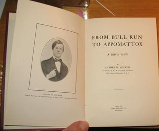 From Bull Run to Appomattox: A Boy's View.
