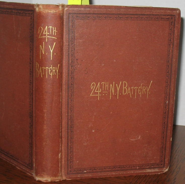 Item #427 Records of the 24th Independent Battery, N.Y. Light Artillery, U.S.V. J. W. Merrill.