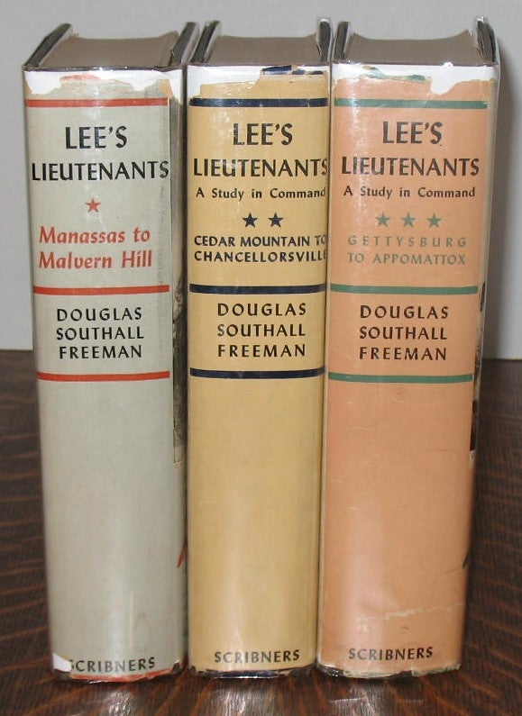 Item #537 Lee's Lieutenants. Douglas Southall Freeman.