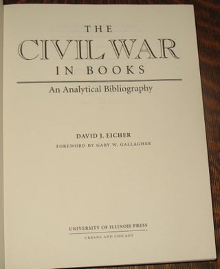 The Civil War in Books